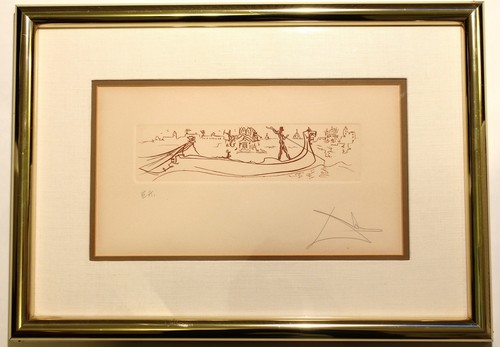 Salvador dali signed visions - dali, "visions
