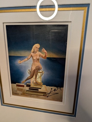 Salvador dali signed - dali,
