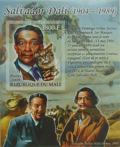 Salvador dali domestic cat - domestic,