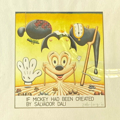 Mickey had been - had, by