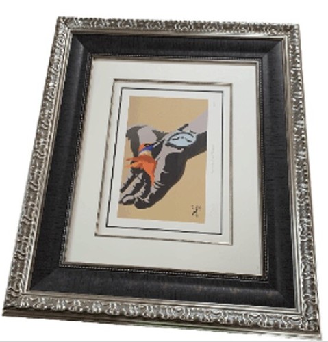 Salvador dali signed serigraph - dali,